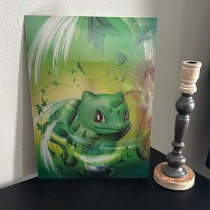 3D/Holographic Pokémon characters poster (11.5 by 15.5 inches)